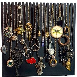 Black Necklace Display Stand